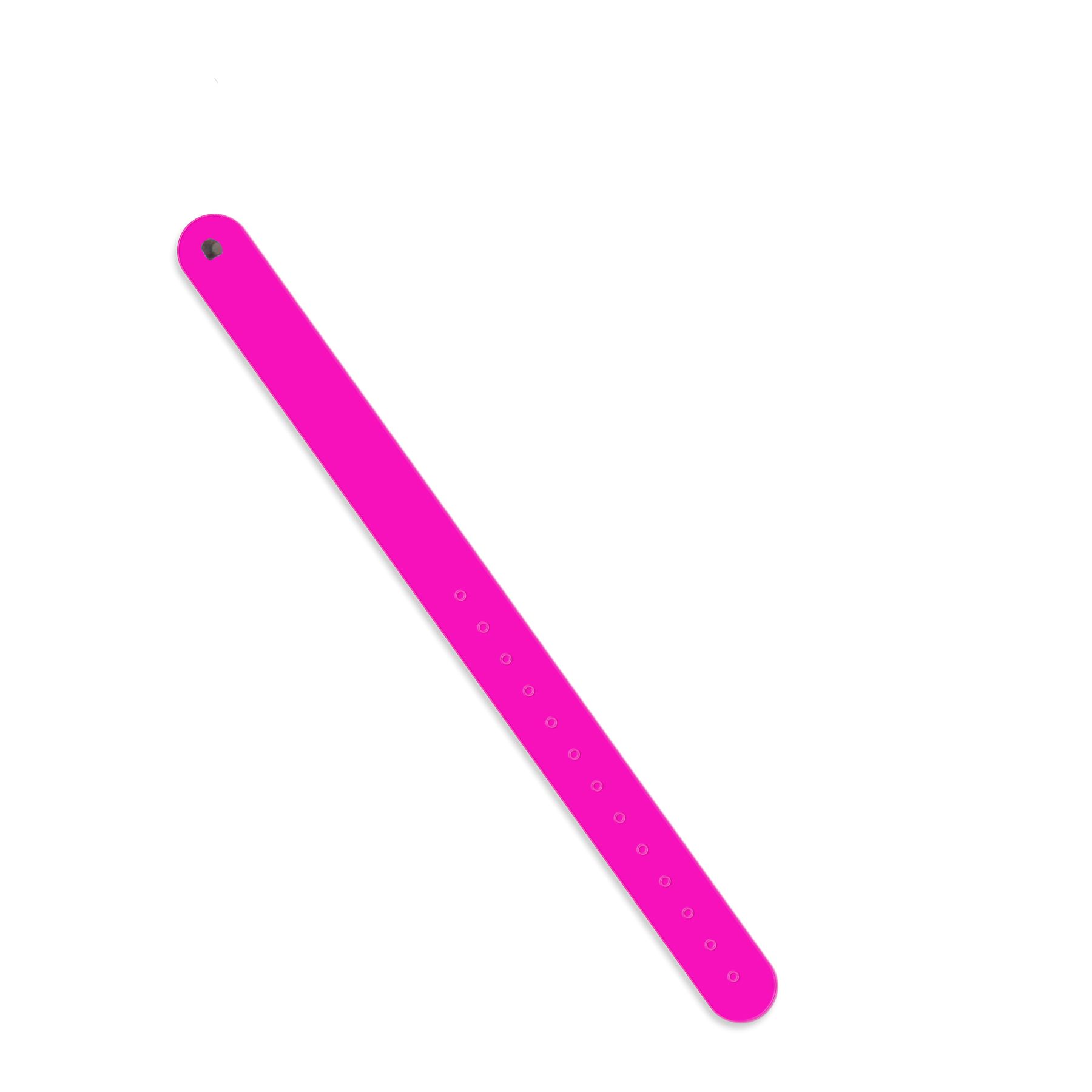 Fluorescent Pink Blank - Reusable Stud